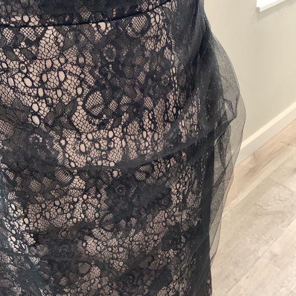 Classic Little Black dress with Bkack Netting - Picture 2 of 16